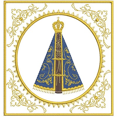 Matriz de matriz Matriz De Bordado Conjunto De Alfaias Aparecida 67